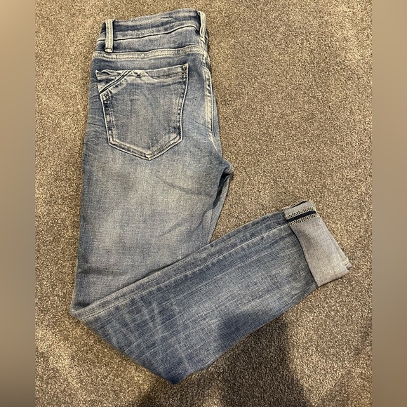 Buckle Black Skinny Jeans - Picture 2 of 3